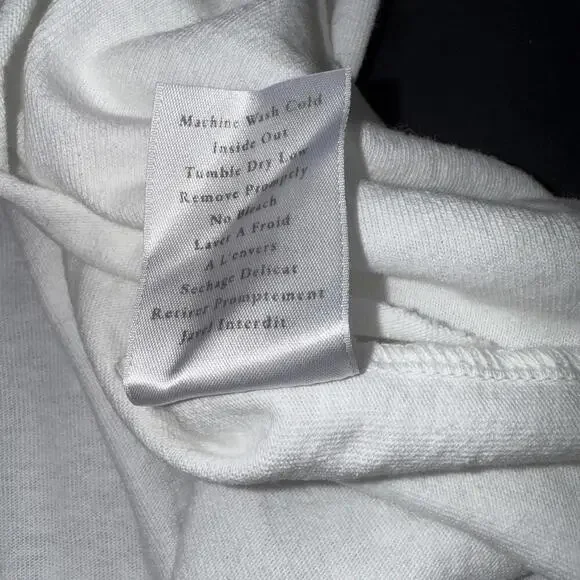 FRANK & EILEEN Lauren Polo Dress Heritage White Minimalist Short Sleeve - Picture 9 of 9